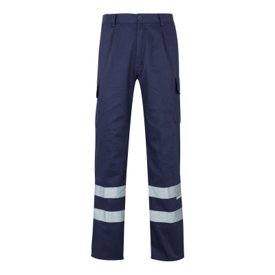 VL ASCLEPIUS. Multi-pocket twill trousers (200g/m²), in cotton (35) and polyester (65)